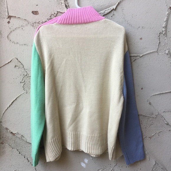RARE Olivia Rubin Lyla High Neck Sweater Size L - Picture 6 of 9